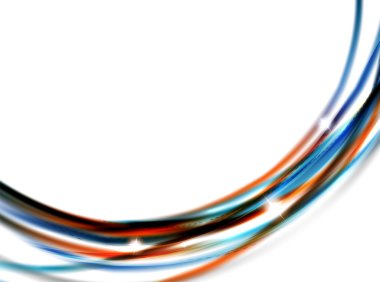 Parlak dalga, coporate iş broşür kimlik tasarımı