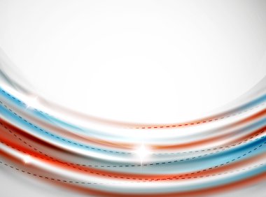 Parlak dalga, coporate iş broşür kimlik tasarımı