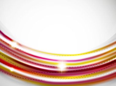 Parlak dalga, coporate iş broşür kimlik tasarımı