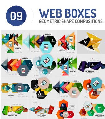 Dizi web internet kutusu düğmeleri ve örnek metin olan