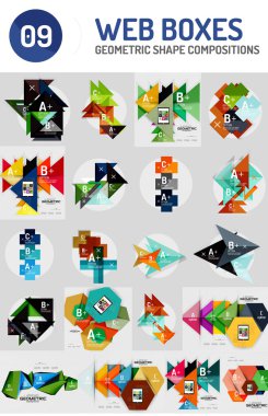 Dizi web internet kutusu düğmeleri ve örnek metin olan