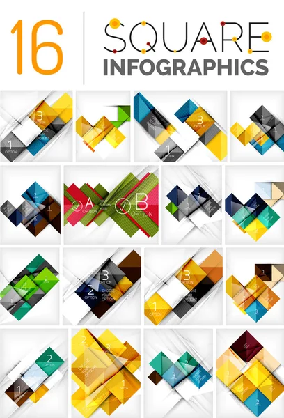 Coleção de fundos abstratos —  Vetores de Stock