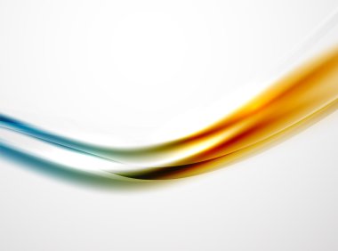 Modern eğri çizgiler şablonu