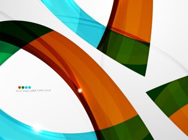 Pürüzsüz dalga satır arka plan