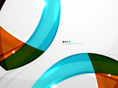 Pürüzsüz dalga satır arka plan