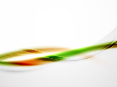 Gökkuşağı rengi parlak ipek zarif dalga