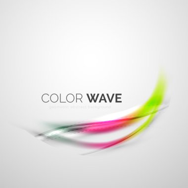 Zarif ışık pürüzsüz dalga