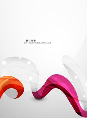 Şekil renkli çizgi girdap. Fütüristik arka plan