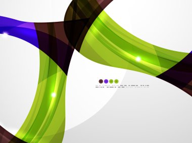 Yaprak şekli dalga arka plan