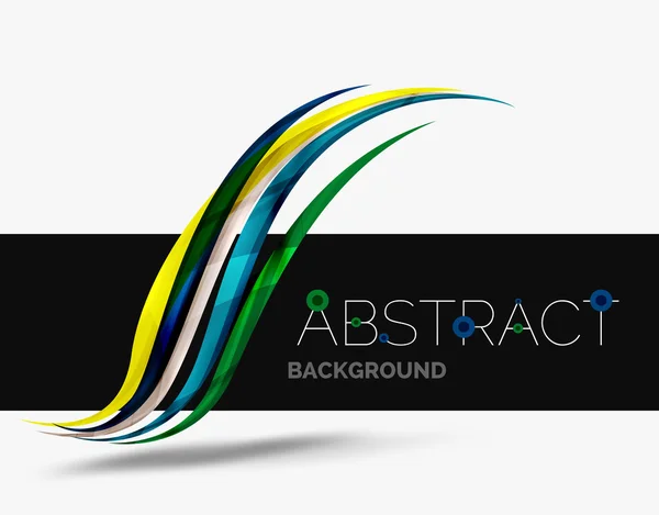 Abstracte lijn achtergrond — Stockvector