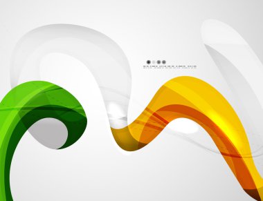 Arka plan dalga iş kurumsal şablon