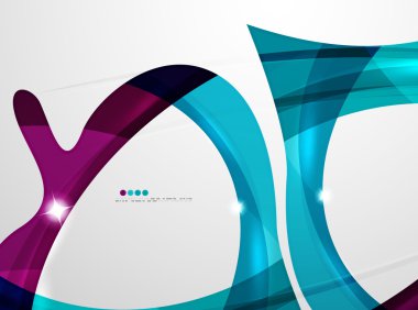 Pürüzsüz dalga satır arka plan