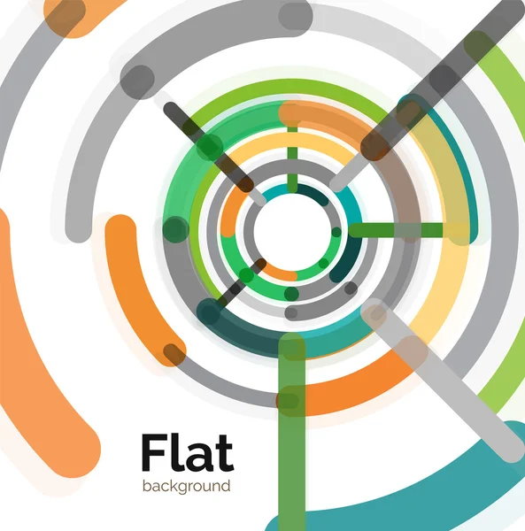 Abstrakter geometrischer Hintergrund — Stockvektor