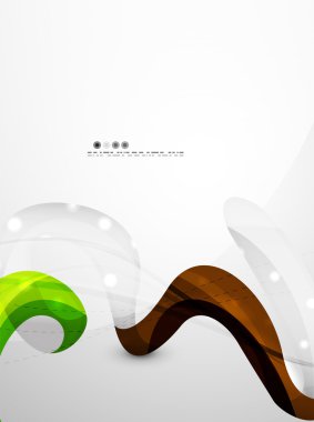 Arka plan dalga iş kurumsal şablon