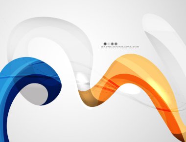 Şekil renkli çizgi girdap. Fütüristik arka plan