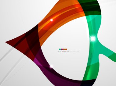 Pürüzsüz dalga satır arka plan