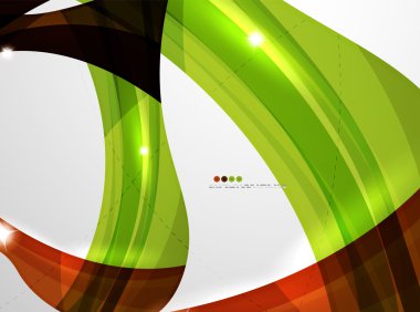 Pürüzsüz dalga satır arka plan