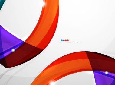 Yaprak şekli dalga arka plan