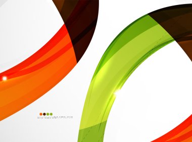 Pürüzsüz dalga satır arka plan