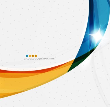 Pürüzsüz dalga satır arka plan