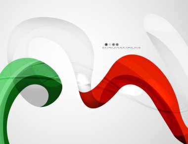 Dalga ışık arka plan