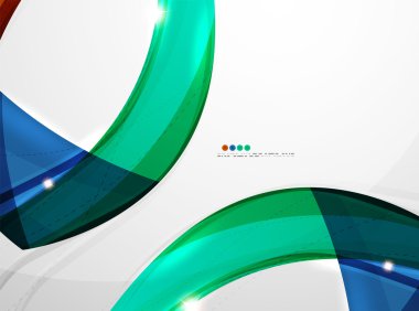 Yaprak şekli dalga arka plan