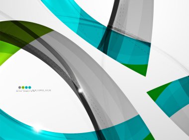 Yaprak şekli dalga arka plan