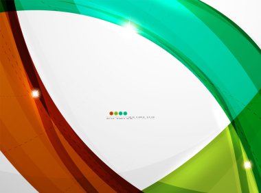 Pürüzsüz dalga satır arka plan