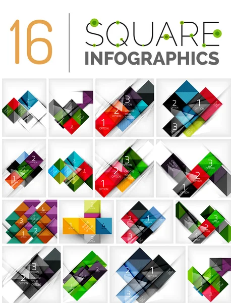 Coleção de fundos abstratos —  Vetores de Stock