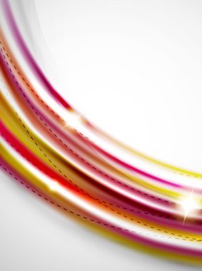 Parlak dalga, coporate iş broşür kimlik tasarımı