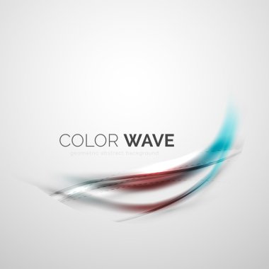 Zarif ışık pürüzsüz dalga