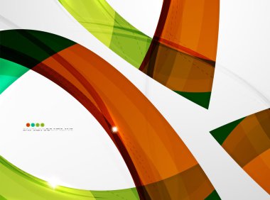 Yaprak şekli dalga arka plan