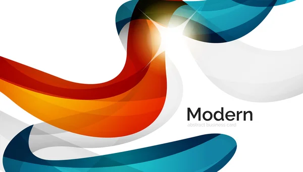 Modelo de movimento moderno de onda brilhante — Vetor de Stock