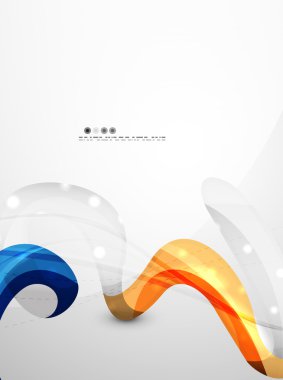 Şekil renkli çizgi girdap. Fütüristik arka plan