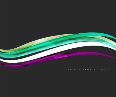 Geometrik arka plan, girdap renkli çizgiler