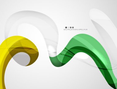 Dalga ışık arka plan