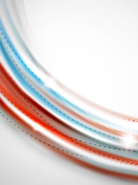 Parlak dalga, coporate iş broşür kimlik tasarımı