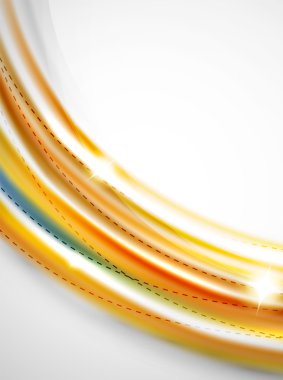 Girdap daire arka planda kırmızı ve turuncu renkli çizgiler