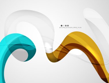 Dalga ışık arka plan