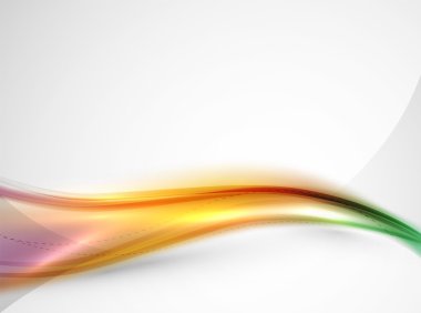 Parlayan dalga kurumsal iş kimlik şablonu bulanıklık