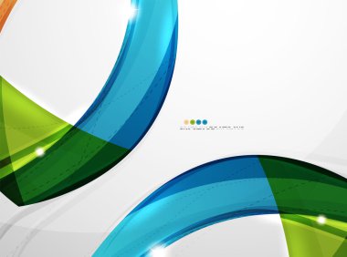 Pürüzsüz dalga satır arka plan