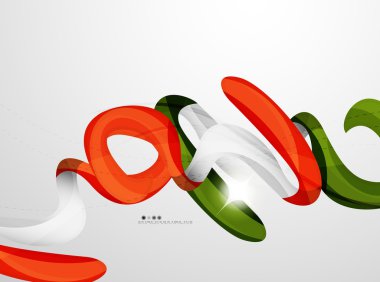 Dalga ışık arka plan