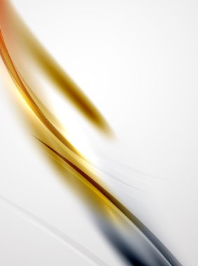 Modern eğri çizgiler şablonu