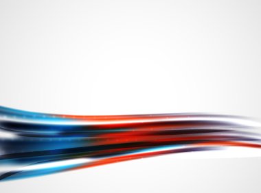 Parlak metalik dalga perde. Arka plan