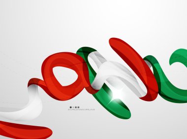 Dalga ışık arka plan