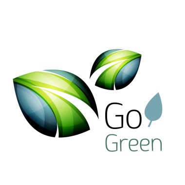 soyut yaprak simgesi