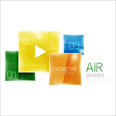 İş kare geometrik diyagramı