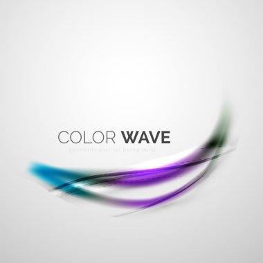 Zarif ışık pürüzsüz dalga