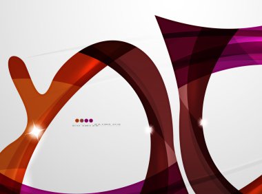 Pürüzsüz dalga satır arka plan