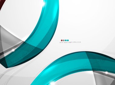 Yaprak şekli dalga arka plan